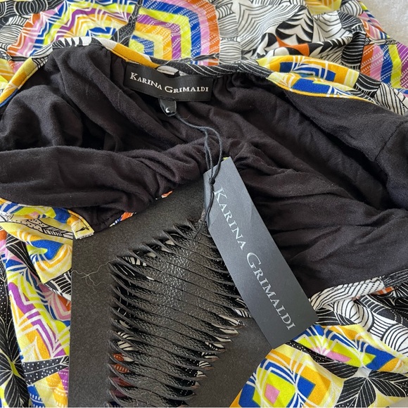 Karina Grimaldi Isodella Knit Maxi Dress in Tiger Eye - Picture 6 of 11